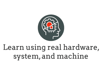 learn using real hardware
